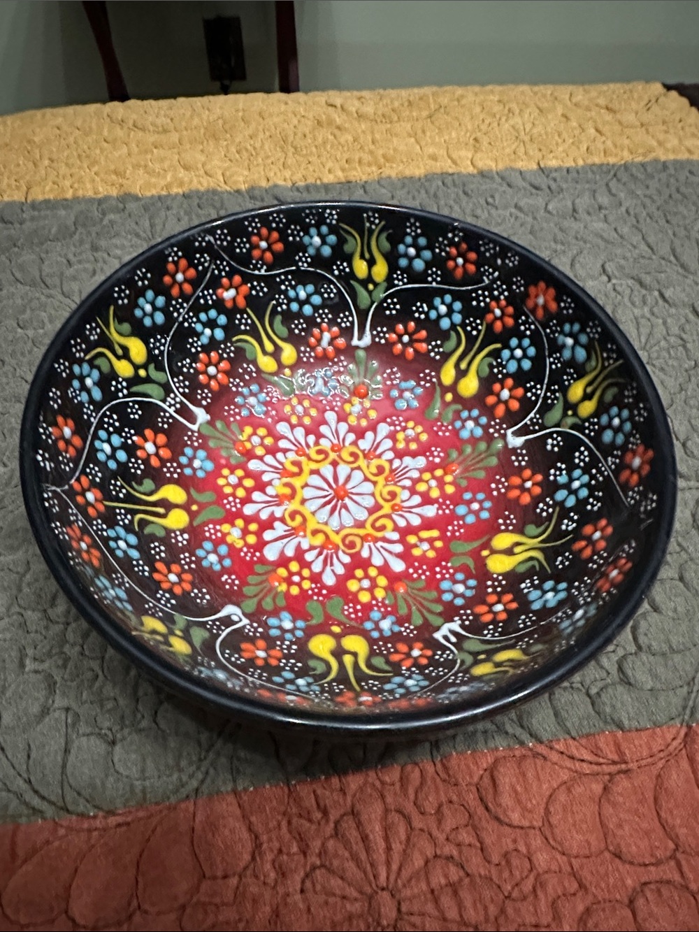 Hand made and painted in Turkey